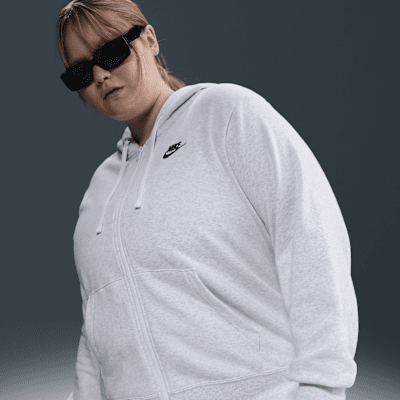 Reviews: Nike Sportswear Club Fleece Women's Full-Zip Hoodie (Plus